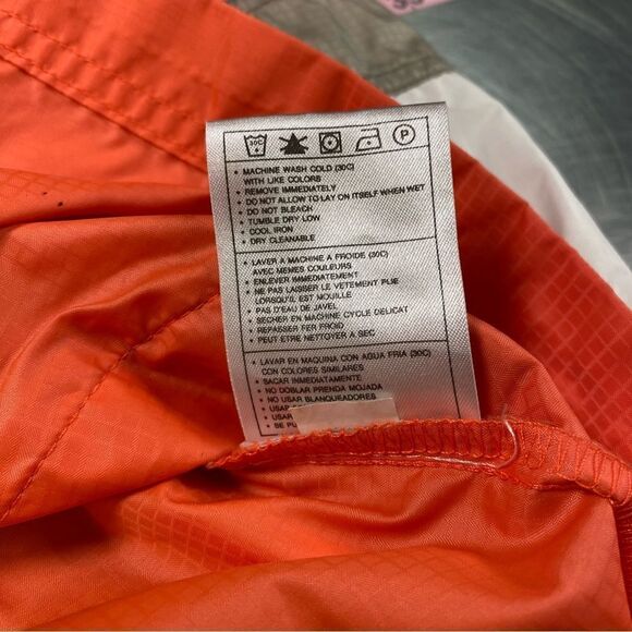 Vintage Nike Orange White Windbreaker - Picture 4 of 8